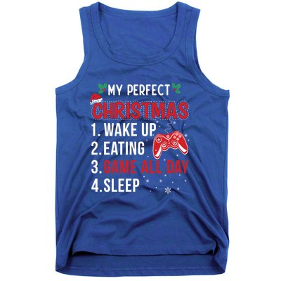 My Perfect Christmas Video Games Gaming Funny Gift Meaningful Gift Tank Top