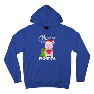 Merry Pigmas Christmas Pig For Swine Lovers Great Gift Hoodie