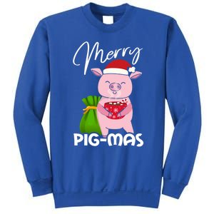 Merry Pigmas Christmas Pig For Swine Lovers Great Gift Sweatshirt