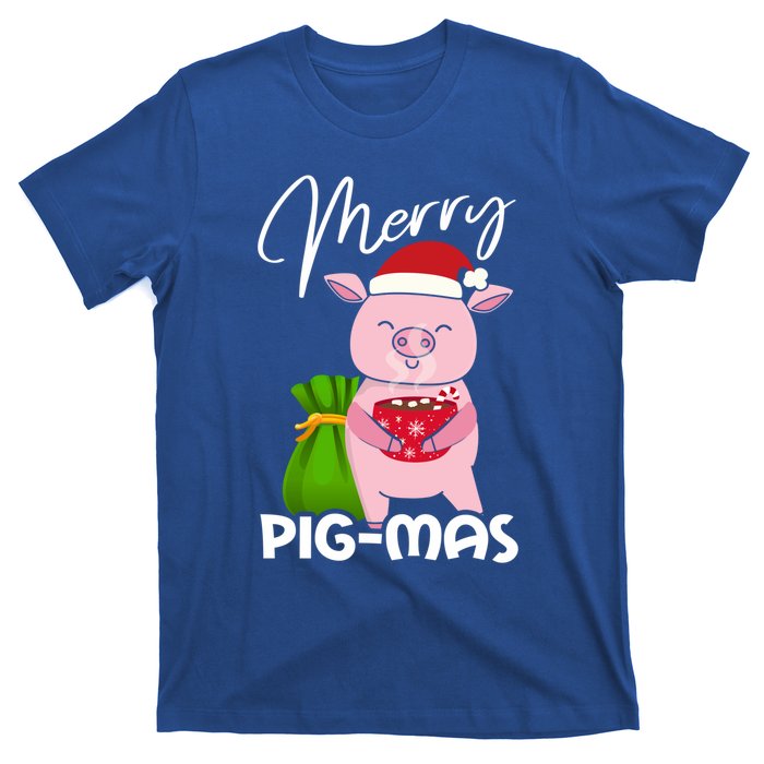 Merry Pigmas Christmas Pig For Swine Lovers Great Gift T-Shirt