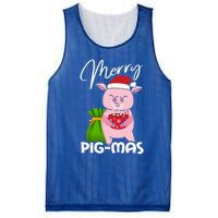 Merry Pigmas Christmas Pig For Swine Lovers Great Gift Mesh Reversible Basketball Jersey Tank