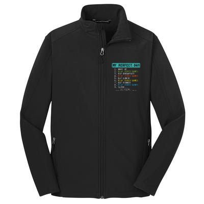 My Perfect Day Play Video Games Core Soft Shell Jacket