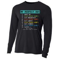 My Perfect Day Play Video Games Cooling Performance Long Sleeve Crew