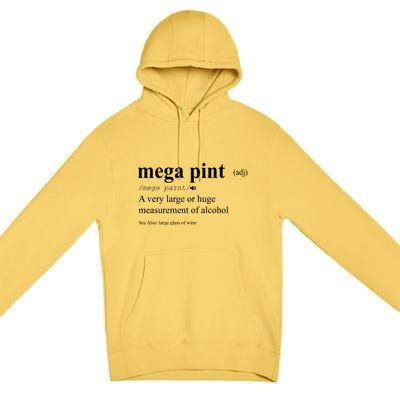 Mega Pint Definition Johnny Depp Premium Pullover Hoodie