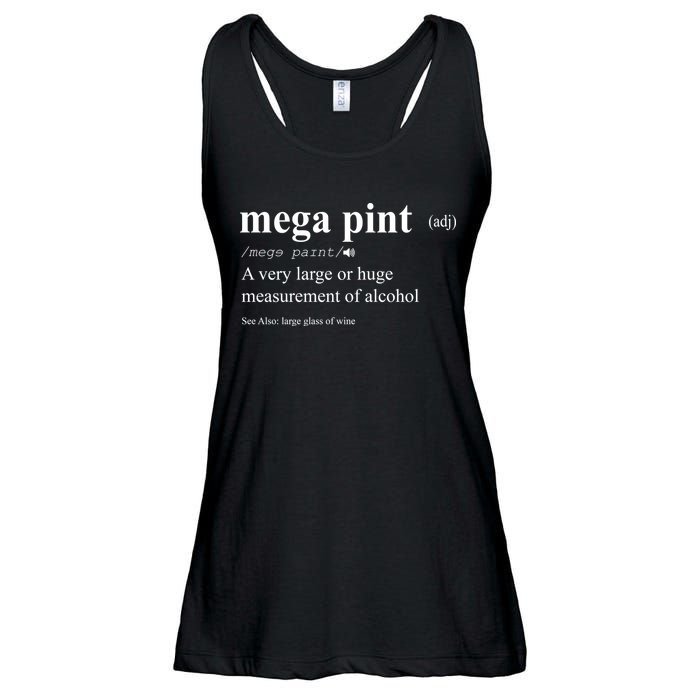 Mega Pint Definition Johnny Depp Ladies Essential Flowy Tank