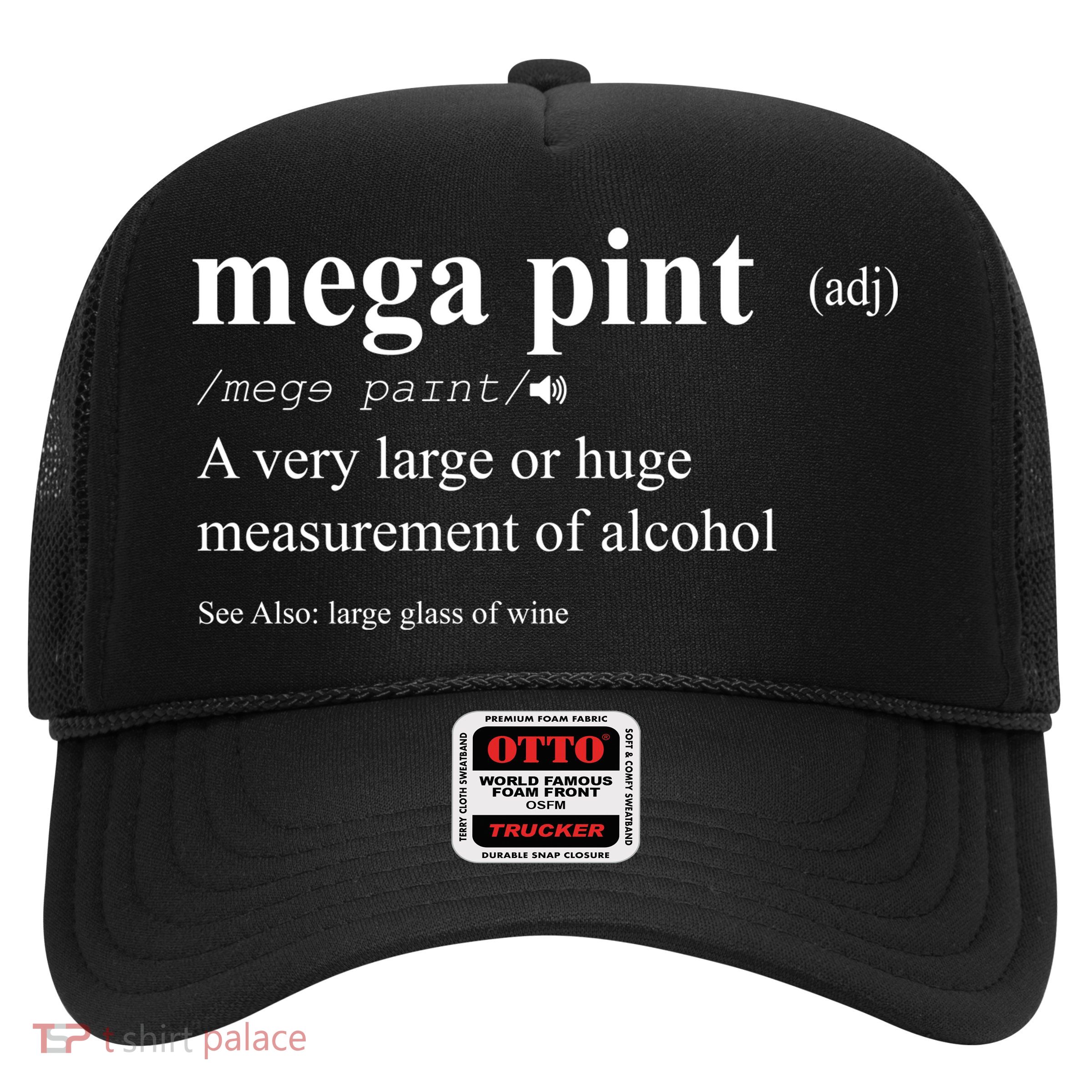 Mega Pint Definition Johnny Depp Trucker Hat