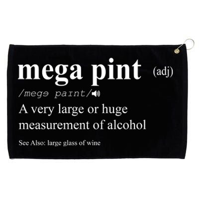 Mega Pint Definition Johnny Depp Grommeted Golf Towel