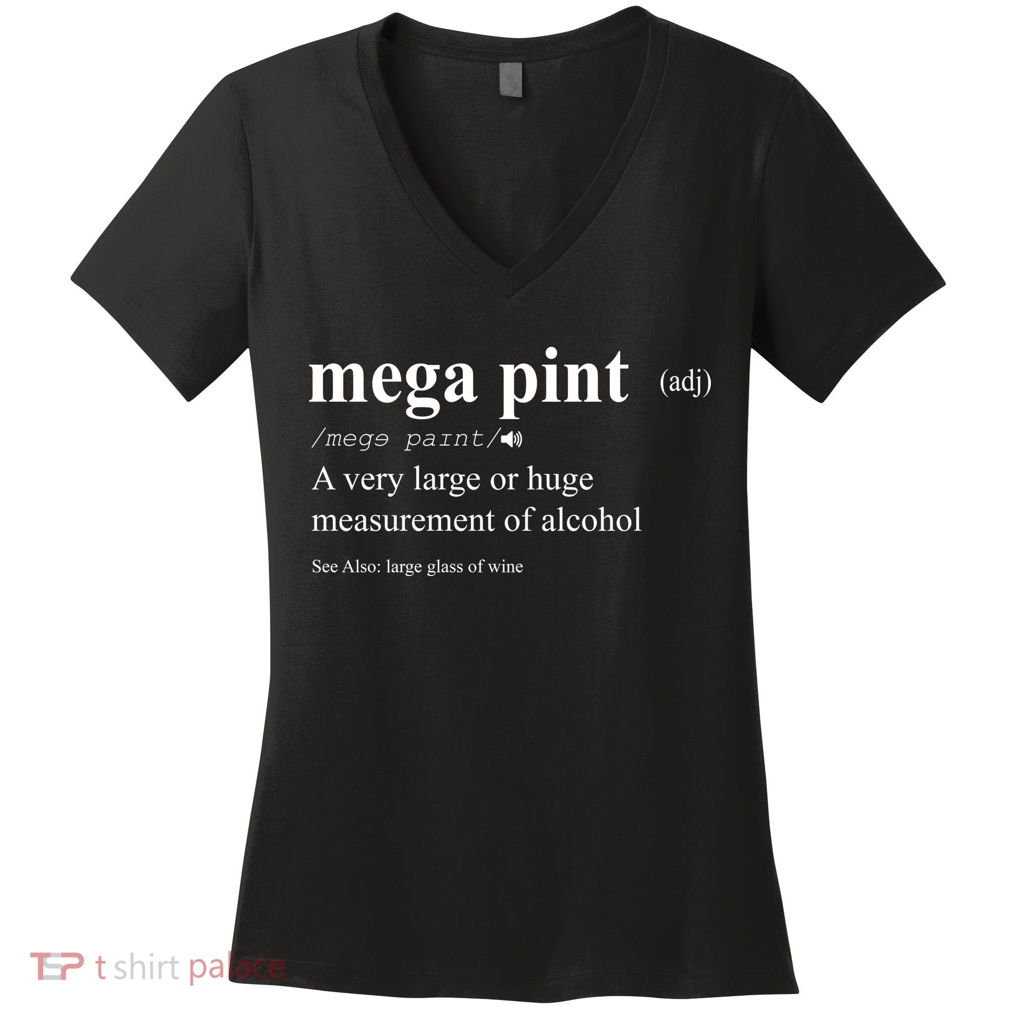 Mega Pint Definition Johnny Depp Women's V-Neck T-Shirt