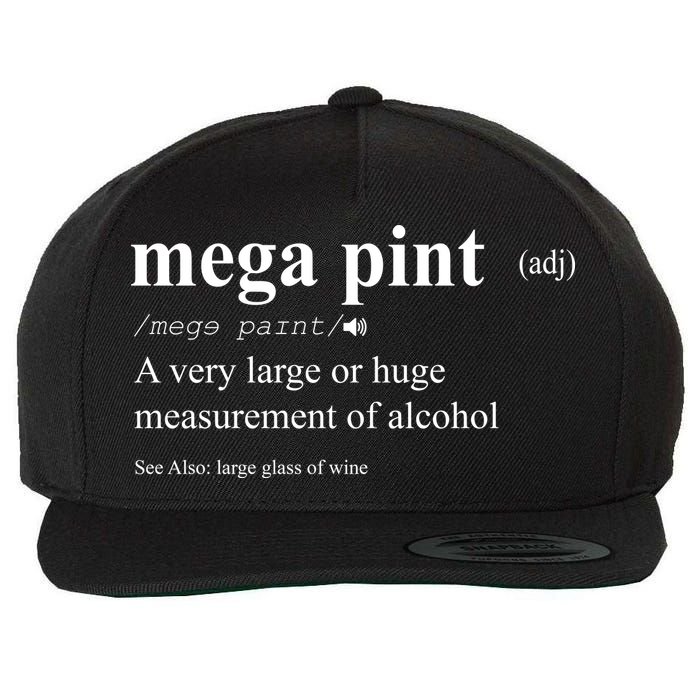 Mega Pint Definition Johnny Depp Wool Snapback Cap