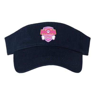 Mom Patrol Dog Mom Dad Funny Gift Birthday Party Cute Valucap Bio-Washed Visor