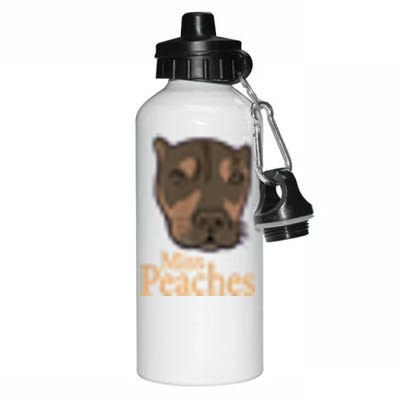 Miss Peaches Dont Shop Aluminum Water Bottle 