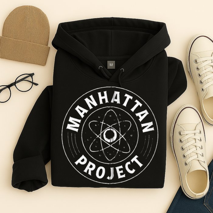 Manhattan Project Design Atomic Energy Bomb Hoodie