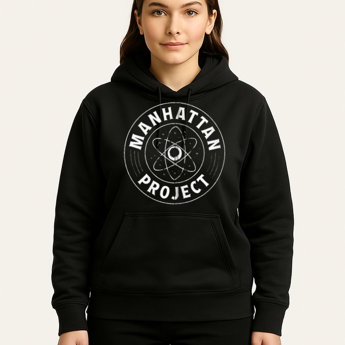 Manhattan Project Design Atomic Energy Bomb Hoodie