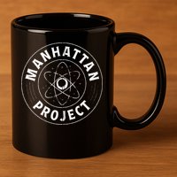 Manhattan Project Design Atomic Energy Bomb 11oz C Handle Ceramic Mug