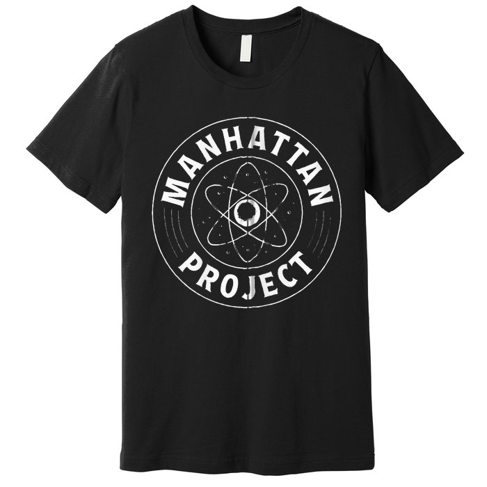 Manhattan Project Design Atomic Energy Bomb Premium T-Shirt