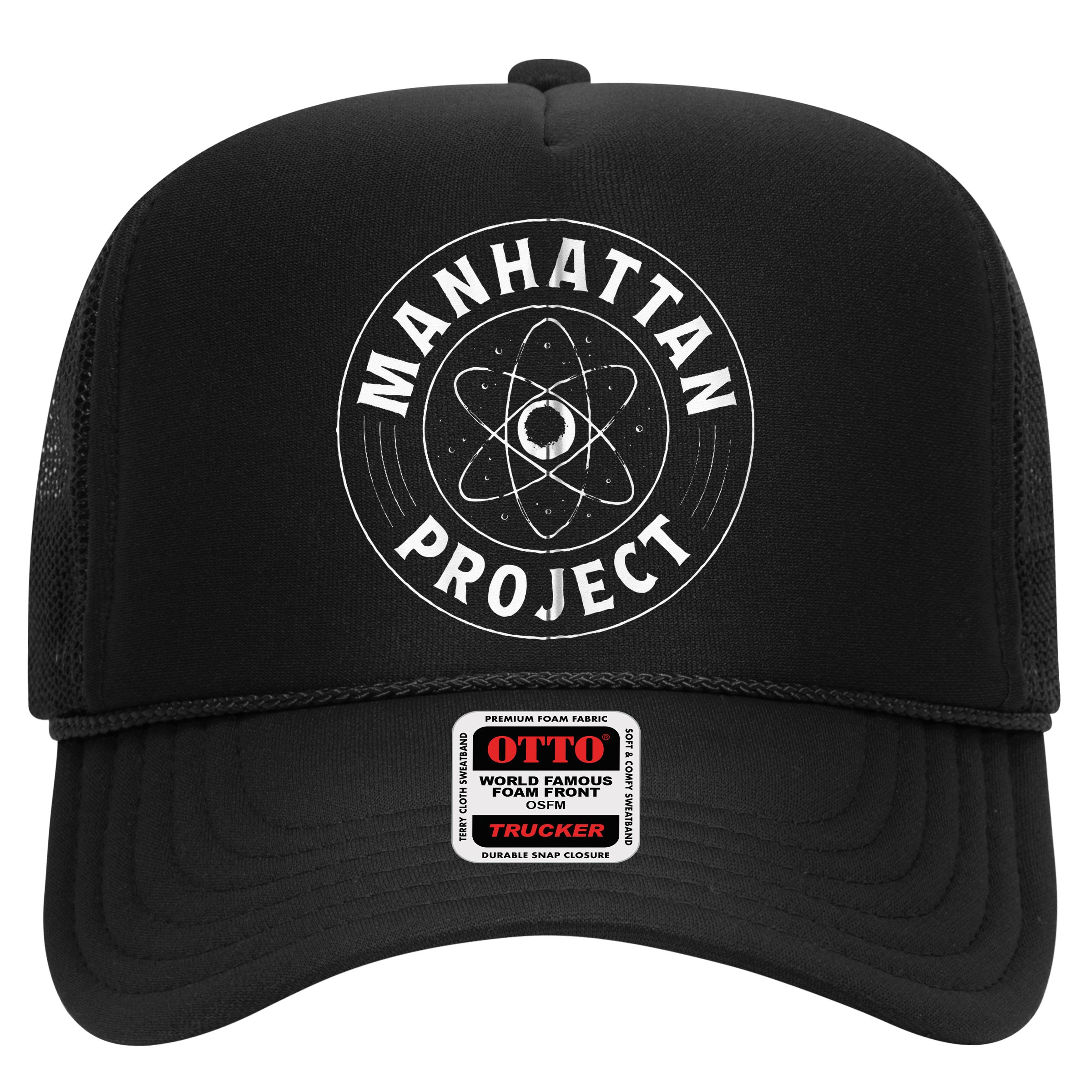 Manhattan Project Design Atomic Energy Bomb Trucker Hat