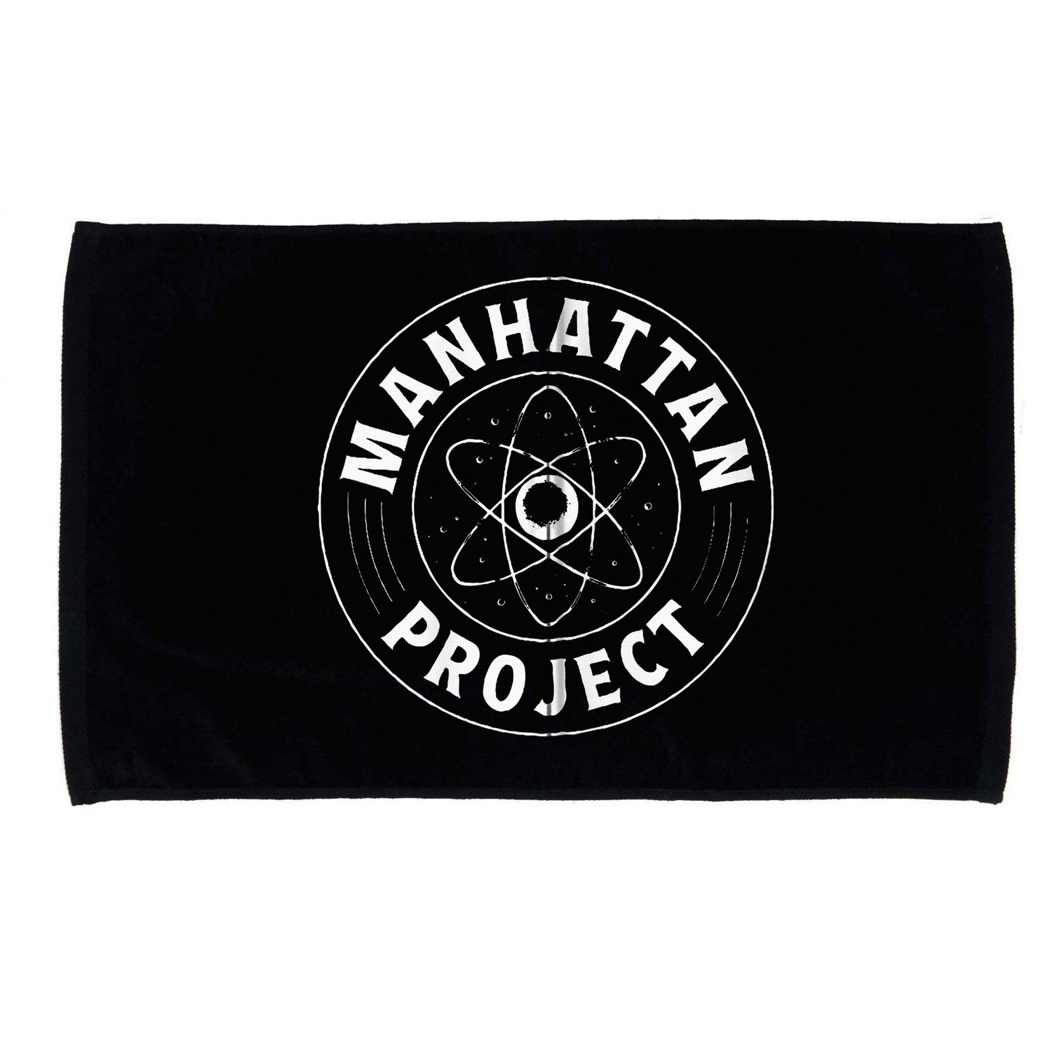 Manhattan Project Design Atomic Energy Bomb Microfiber Hand Towel