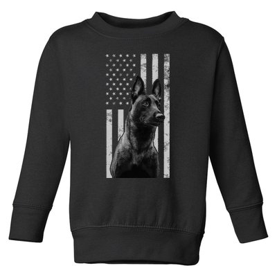 Malinois Police Dog Proud Owner USA K9 Police Canine Handler Toddler Sweatshirt