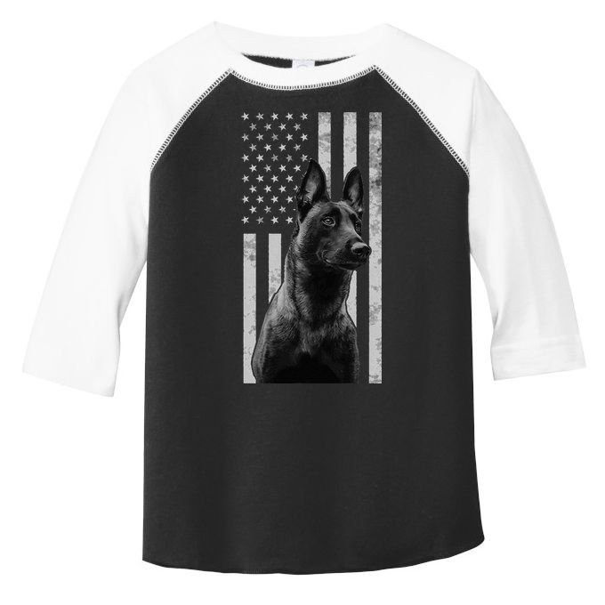 Malinois Police Dog Proud Owner USA K9 Police Canine Handler Toddler Fine Jersey T-Shirt