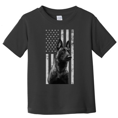 Malinois Police Dog Proud Owner USA K9 Police Canine Handler Toddler T-Shirt