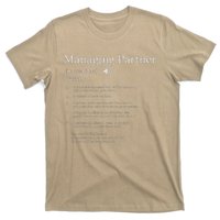 Managing Partner Definition Employee Appreciation Accountant T-Shirt