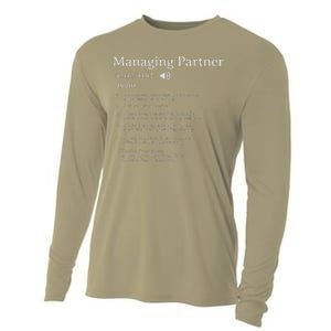 Managing Partner Definition Employee Appreciation Accountant Cooling Performance Long Sleeve Crew