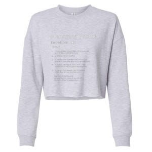 Managing Partner Definition Employee Appreciation Accountant Cropped Pullover Crew