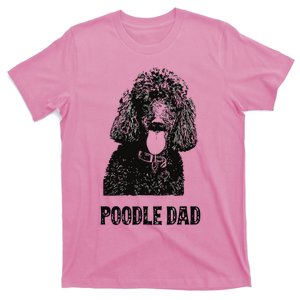 Men Poodle Dad Standard Poodle Dad T-Shirt