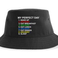 My Perfect Day Archery Meaningful Gift Sustainable Bucket Hat