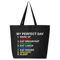 My Perfect Day Archery Meaningful Gift 25L Jumbo Tote