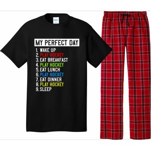 My Perfect Day: Play Hockey All Day Long! Gift Pajama Set