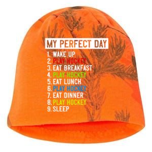 My Perfect Day: Play Hockey All Day Long! Gift Kati - Camo Knit Beanie