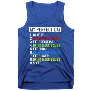 My Perfect Day: Jager Bombs All Day Long! Gift Tank Top