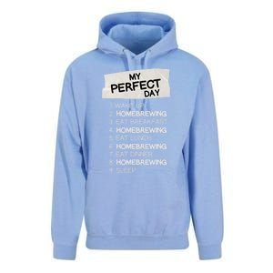 My Perfect Day Homebrewing Rest Day Brewery Day Off Holiday Meaningful Gift Unisex Surf Hoodie