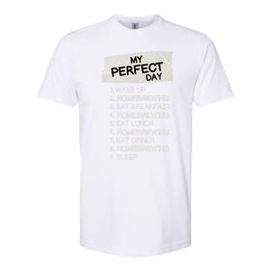 My Perfect Day Homebrewing Rest Day Brewery Day Off Holiday Meaningful Gift Softstyle CVC T-Shirt