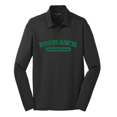 Mohawk Pill Design Silk Touch Performance Long Sleeve Polo