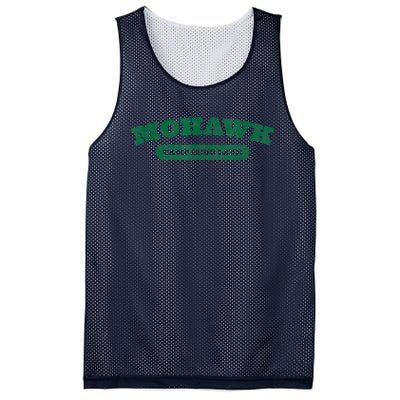 Mohawk Pill Design Mesh Reversible Basketball Jersey Tank