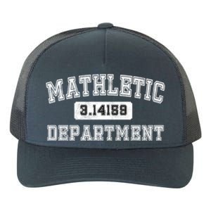 Mathletic Pi Departgreat Gift Pi Day Funny Math Gift Great Gift Yupoong Adult 5-Panel Trucker Hat