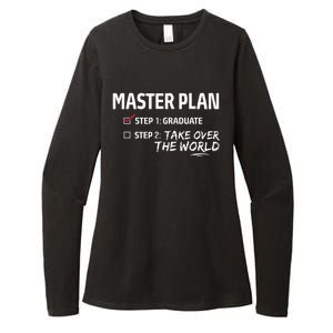 Master Plan Degree Academic Diploma Graduation Mba Graduate Womens CVC Long Sleeve Shirt