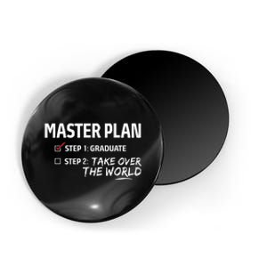 Master Plan Degree Academic Diploma Graduation Mba Graduate Magnet