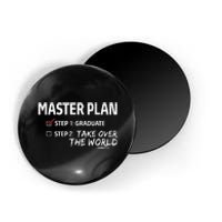 Master Plan Degree Academic Diploma Graduation Mba Graduate Magnet