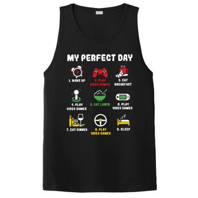 My Perfect Day Gamer Cool Gamer Video Game PosiCharge Competitor Tank