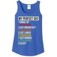 My Perfect Day For Coders And Programmers Gift Ladies Essential Tank