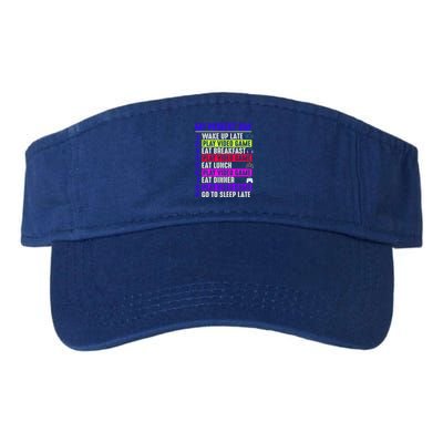 My Perfect Day Gamer Gift Valucap Bio-Washed Visor