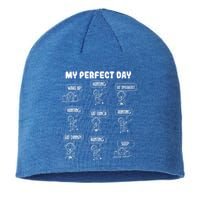 My Perfect Day Hunter Hunting Gift Sustainable Beanie