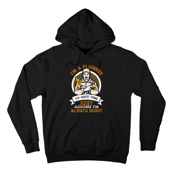 Men Plumber Dad – Plumbing Pipefitters Plumber Hoodie