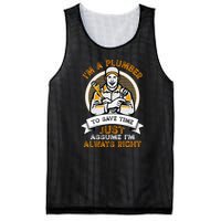 Men Plumber Dad – Plumbing Pipefitters Plumber Mesh Reversible Basketball Jersey Tank