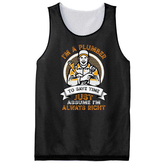 Men Plumber Dad – Plumbing Pipefitters Plumber Mesh Reversible Basketball Jersey Tank