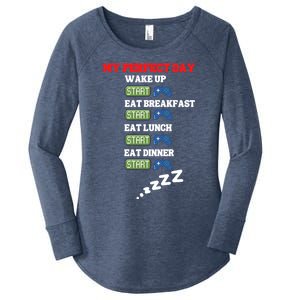 My Perfect Day Gift Women's Perfect Tri Tunic Long Sleeve Shirt