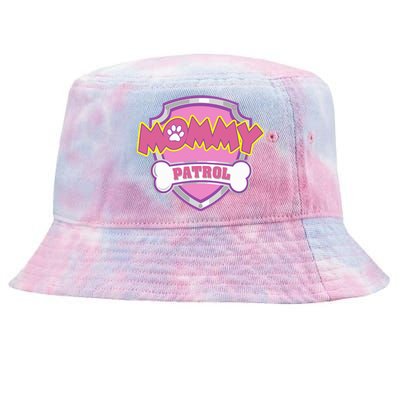 Mom Patrol Dog Mom Dad Tie-Dyed Bucket Hat